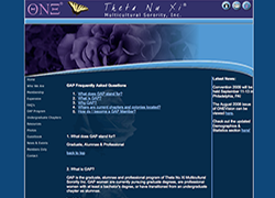 Previous FAQs page